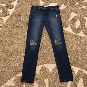 Refuge skinny jeans distressed ripped size 6